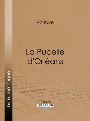 cover image of La Pucelle d'Orléans
